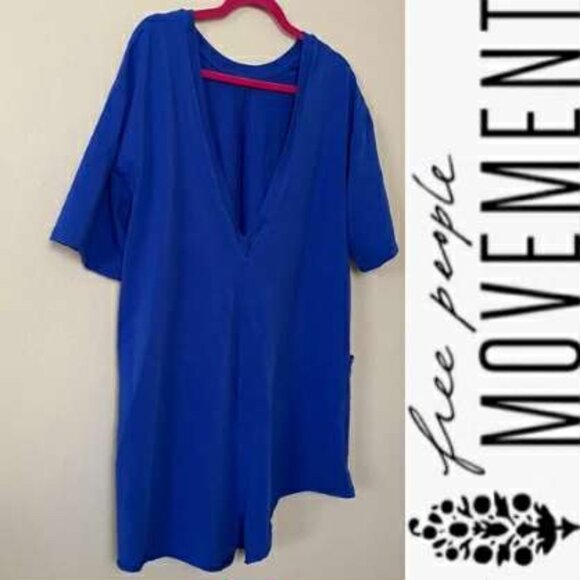 FREE PEOPLE MOVEMENT Hot Shot Tee Romper (Size: M) NWT - Picture 4 of 12